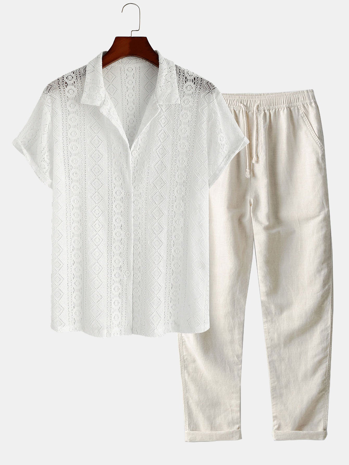 White & Beige / S
