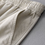 Geometric Cuban Shirt & Straight Leg Linen Pants Set