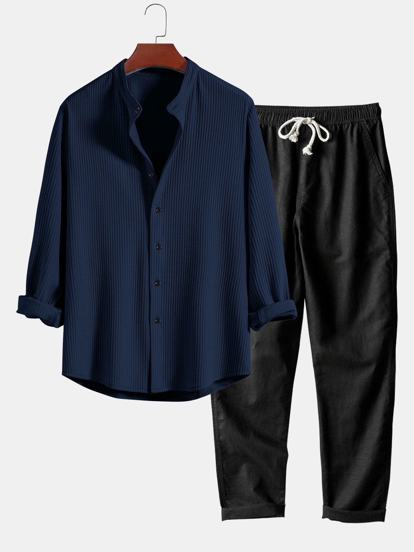 Navy & Black / S