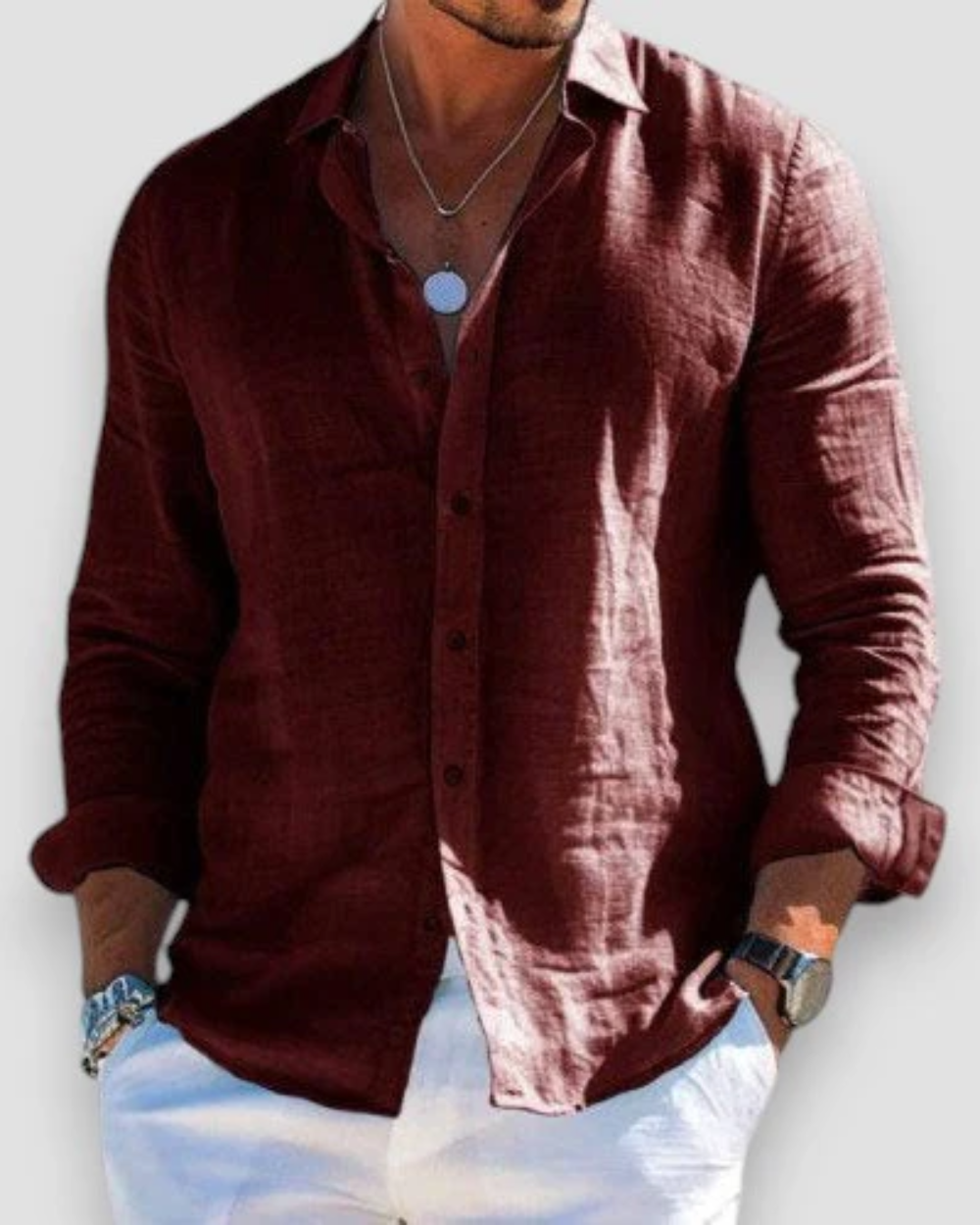 Neil | Casual Long Sleeve Shirt