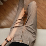 Harrow Herringbone Wool Trousers