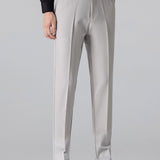 Twist Jacquard V Neck Polo & Slim Fit Tapered Trousers Set