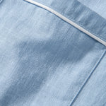 Linen Contrast Button Up Shirt
