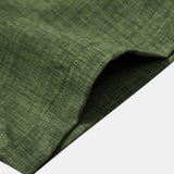 Short Sleeve Stand Collar Shirt