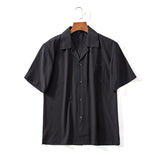 CUBAN COLLAR SUMMER SHIRT FOR MEN