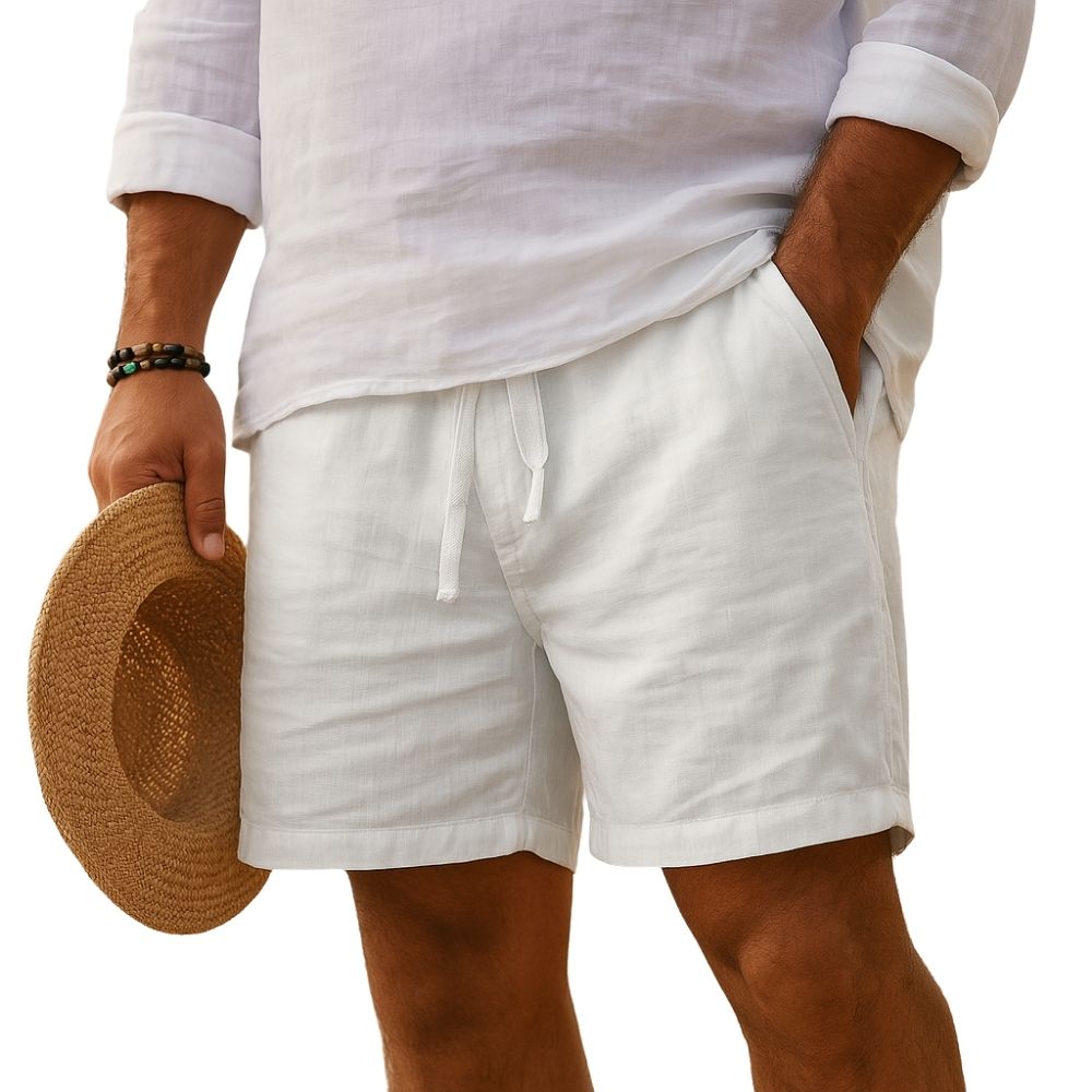 Frederick Comfortable Linen Shorts