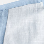 Linen Contrast Button Up Shirt