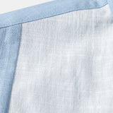 Linen Contrast Button Up Shirt