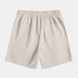 Knitted Waffle Polo Shirt & Waffle Drawstring Shorts Set
