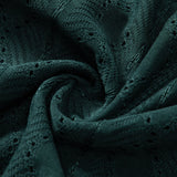 Muscle Fit Diamond Texture Cuban Shirt