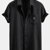 Short Sleeve Waffle Shirt