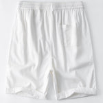 Linen Short Sleeve Shirts & Linen Cotton Blend 11" Shorts Set