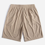 Striped Terry Cuban Shirt & Striped Terry Cuban Shorts Set