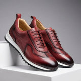 Stratton Cowhide Sneakers