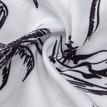 Palm Tree Island Print Button Up Shirt