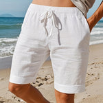 LINEN POCKET SHORTS FOR MEN