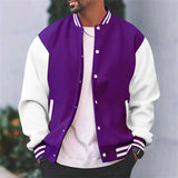 VARSITY BOMBER JACKET FOR MEN