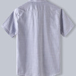 Cotton Striped Button Up Shirt