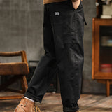 Vintage-Inspired Casual Utility Pants