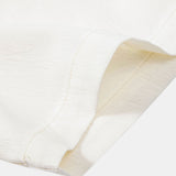 Textured Contrast Cuban Shirt