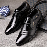 BUSINESS PU LACE SHOES FOR MEN