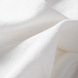 Short Sleeve V Neck Linen Rayon Blend Shirt