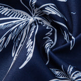 Palm Tree Island Print Button Up Shirt