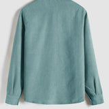 LONG SLEEVE BUTTON-UP SHIRT FOR MEN