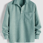 LONG SLEEVE BUTTON-UP SHIRT FOR MEN
