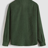 LONG SLEEVE BUTTON-UP SHIRT FOR MEN