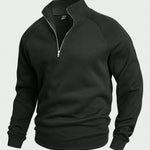 Kelvin | Stylish zip-up jumper with stand-up collar