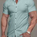 SOLID COLOR SHIRT FOR MEN