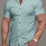 SOLID COLOR SHIRT FOR MEN