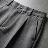Heritage Wool Pleat Pants