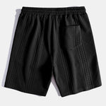 Geometric Jacquard Polo & Shorts Set