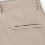Stripe Geometric Jacquard Knitted Polo Shirt & Tapered Trousers Set