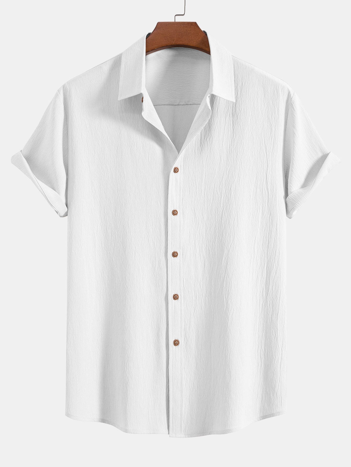 Crinkled Textured Shirt
