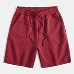 Geometric Jacquard Polo & Geometric Jacquard Shorts Set
