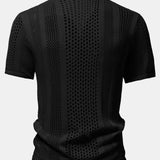Crocheted Button Up Shirt