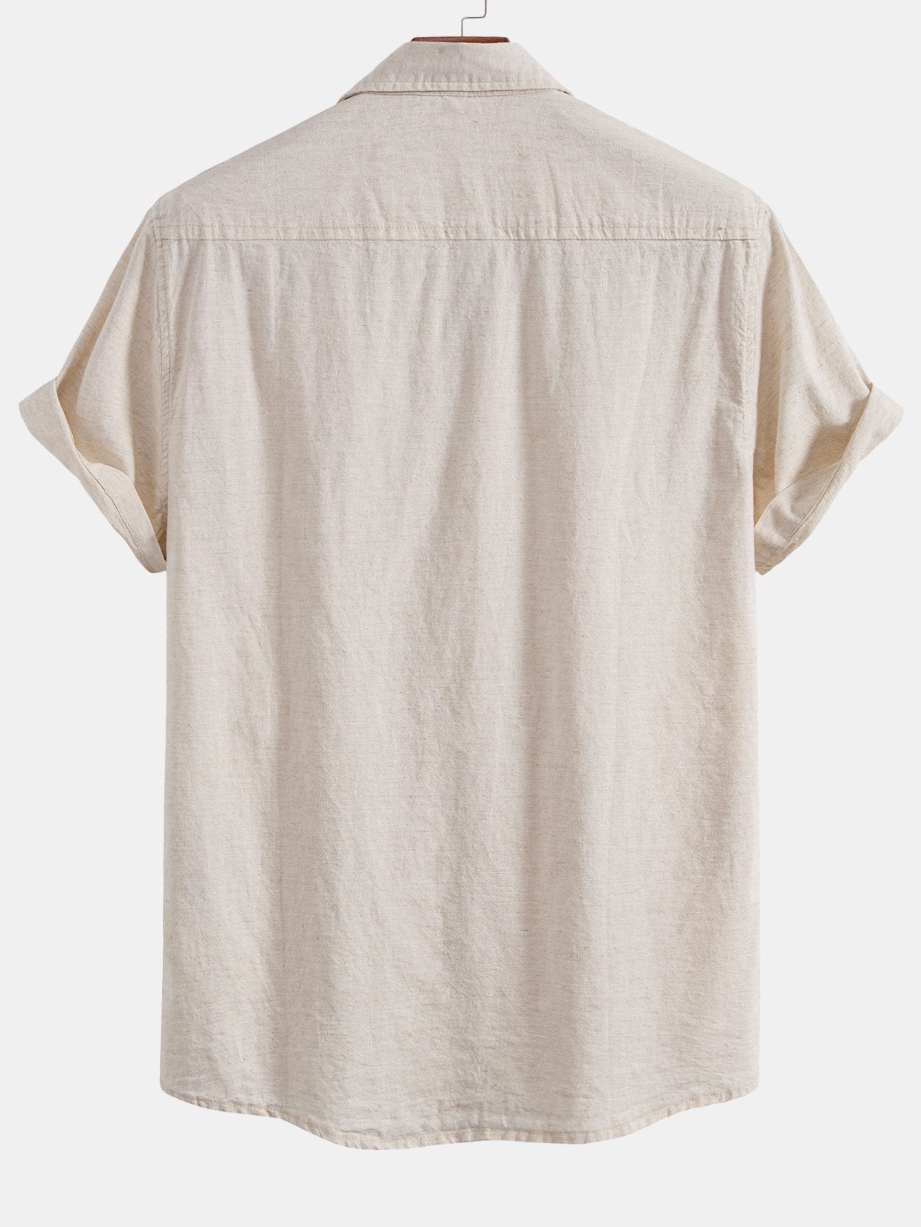 Linen Pocket Button Up Shirt