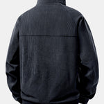 Quarter Zip Corduroy Raglan Sleeve Sweatshirt & Corduroy Pants Set
