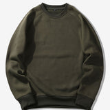 Basic Crew Neck Sweatshirt & Jogger Pants Set