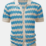 Wave Crochet Shirt