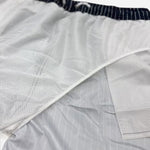 Island Sailing Print Shirt & Striped Print Swim Shorts Set