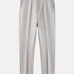 Twist Jacquard V Neck Polo & Slim Fit Tapered Trousers Set