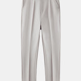 Twist Jacquard V Neck Polo & Slim Fit Tapered Trousers Set