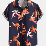 Floral Print Button Up Shirt