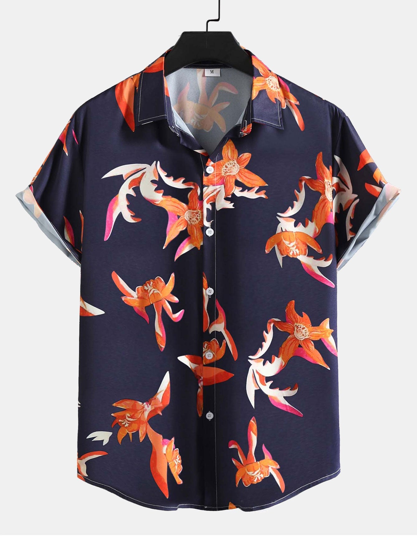 Floral Print Button Up Shirt