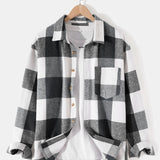 Flannel Plaid Overshirt