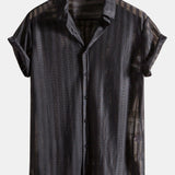Mesh Button Up Shirt